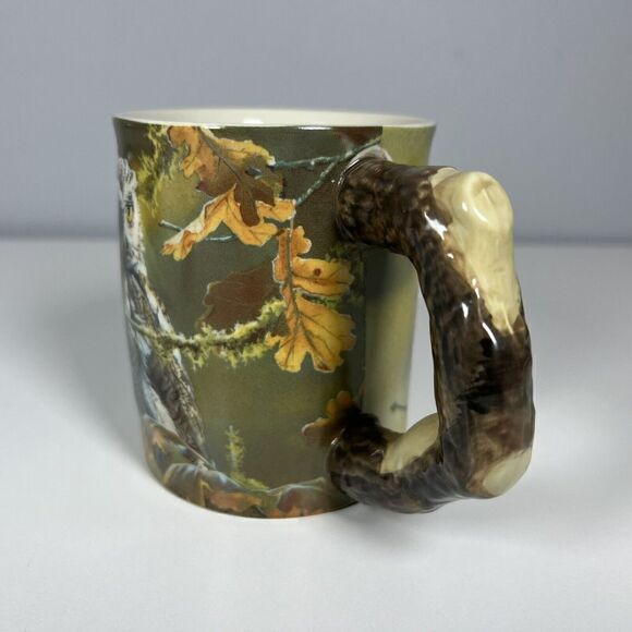 Sculpted Mug WHO GIVES A HOOT - OWL by Susan Bourdet - Picture 2 of 7